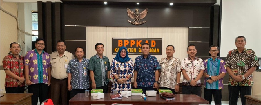 BAKEUDA Kabupaten Kendal adakan studi komperasi ke BPPKAD Kabupaten Grobogan
