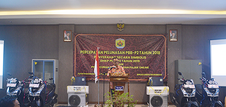 PERCEPATAN PENARIKAN PBB-P2 DAN PENYERAHAN SPPT DAN DHKP PBB-P2 TAHUN 2018 DI KABUPATEN GROBOGAN