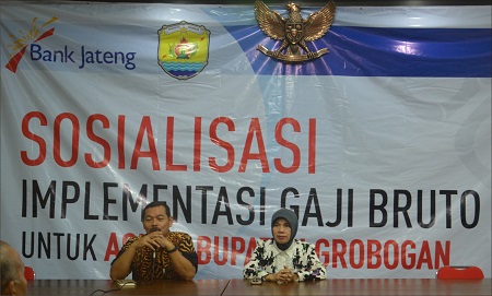 SOSIALISASI IMPLEMENTASI GAJI BRUTO UNTUK ASN KABUPATEN GROBOGAN
