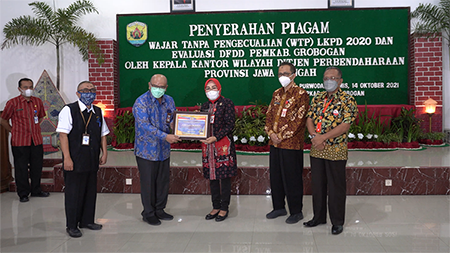Pemerintah Kabupaten Grobogan Mampu Survive WTP Lima Kali Berturut -turut