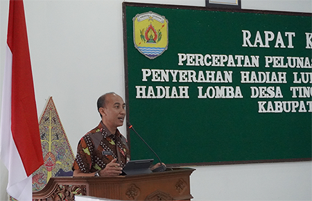 PERCEPATAN PELUNASAN PBB P2 TAHUN 2022 DAN PENYERAHAN HADIAH LUNAS PBB P2 TAHUN 2021 DIKABUPATEN GROBOGAN