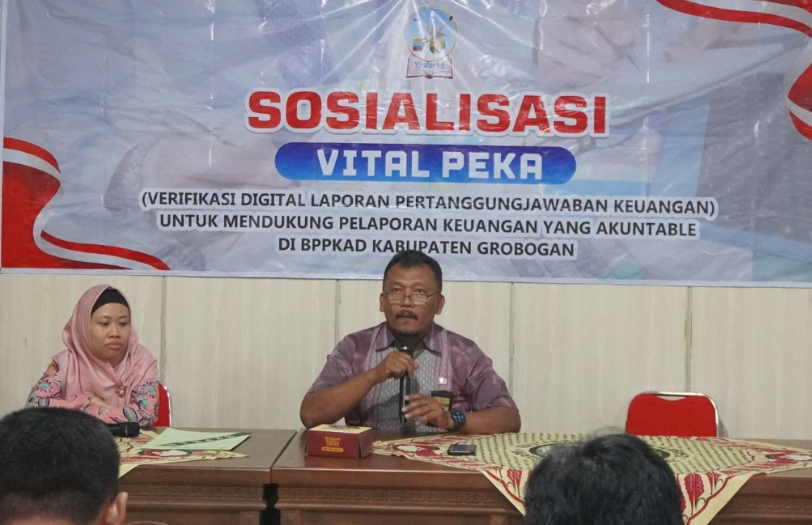 Sosialsasi Vital Peka (Verifikasi Digital Laporan Pertanggungjawaban Keuangan)
